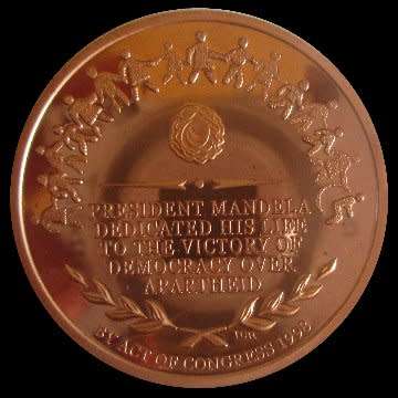 Nelson Rolihlahla Mandela Medal.