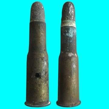 Two Martini Henry Rounds - Boer War Period - Deactivated.