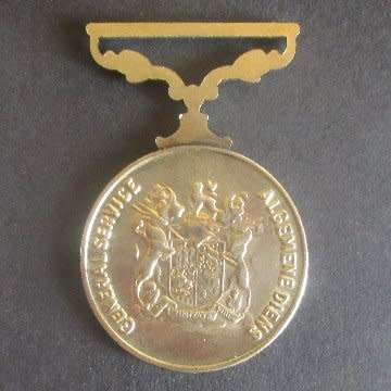 General Service Full Size Medal Without Ribbon.