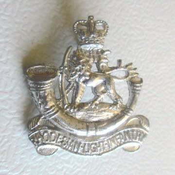 Rhodesian Light Infantry Beret Badge - Loops Intact.