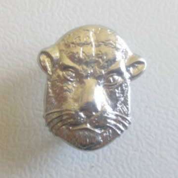 Bophuthatswana National Guard - Chromed Collar Badge - Screws Intact.