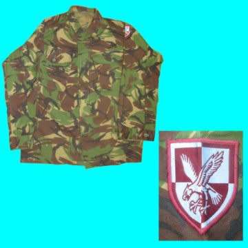British Parabat 16 Air Assault Brigade Camo Shirt - Extra Large.