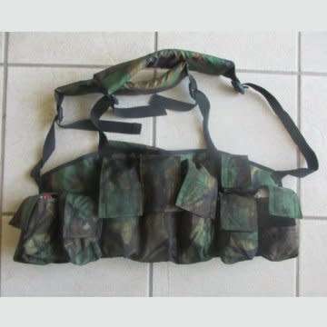 32 Battalion Camo Chest Webbing - Scarce Item.