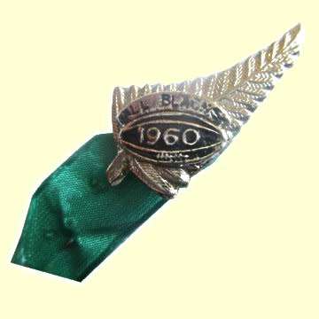 Rugby 1960's All Blacks Tour South Africa Collectors Pin.