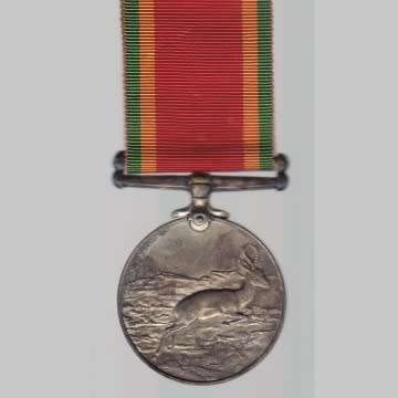 Second World War African Service Full Size Medal In The Name Of 310523 W.N Gazzard.