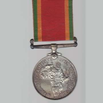Second World War African Service Full Size Medal In The Name Of 310523 W.N Gazzard.