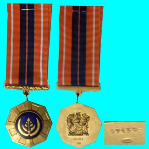 South Africa Mint Mark Pro Patria Full Size Medal - Very Very Scares - See Photo's