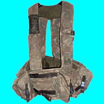 32 Battalion Summer Pattern Battle Jacket - Load Bearing Vest Webbng - A very scarce item.