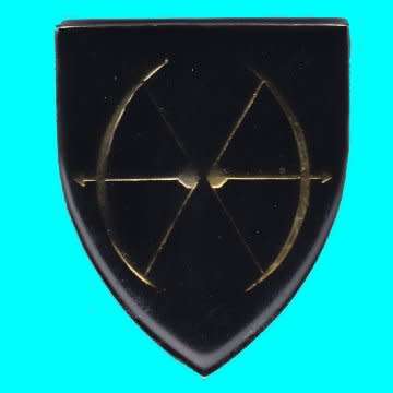 31 Battalion Metal Shoulder Flash - All Pins Intact.