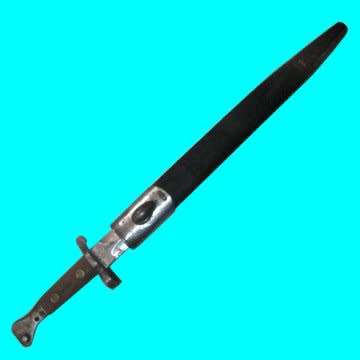 Boer War - 1891 British Pattern 1888 MK 1 Type 2 Wilkenson London Bayonet.