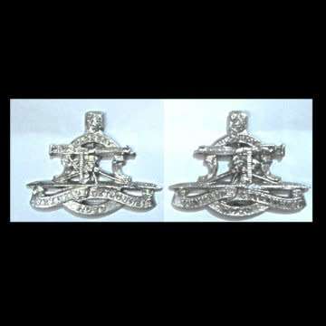 Regiment President Steyn Collar Badge Pair.