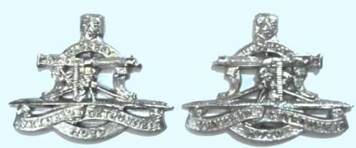 Regiment President Steyn Collar Badge Pair.