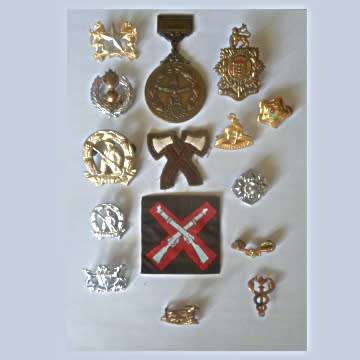 A Mix Match Of Badges.