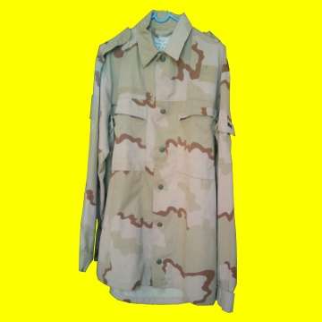 Netherlands Desert Camo - Nato Pattern - Large with Dutch Flag on Left Arm.