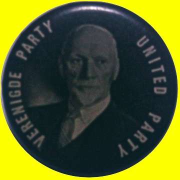 1947 Jan Smuts Party Advertising Lapel Pin.