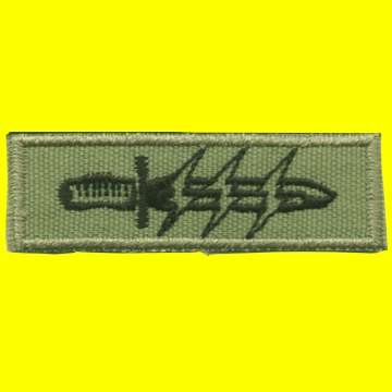 61 Mech. Sew-on Embroided Badge.