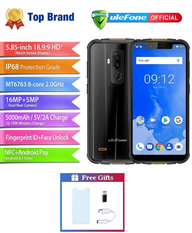 THE MOST STYLISH RUGGED PHONE IN THE WORLD! BRAND NEW! ULEFONE ARMOR 5! SAVE NOW!