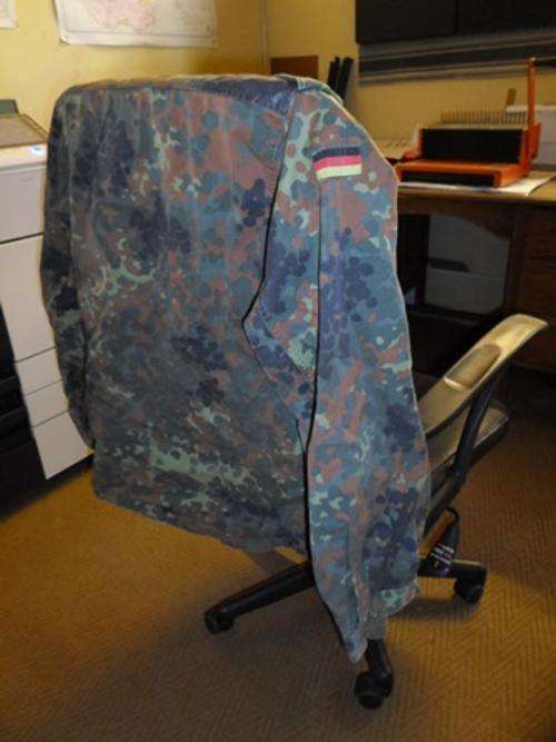 German Army Long Sleeve Flecktarn Camo Shirt -- Original --