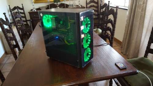 i5 6th Gen Gaming PC 8GB DDR4 RX570 RGB TEMPERED GLASS CASE!