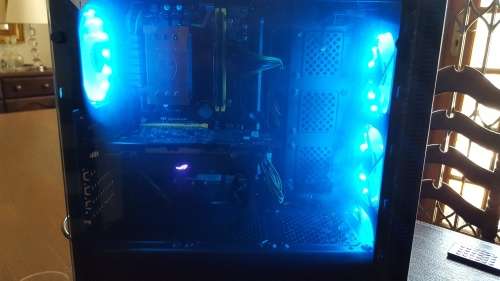 i5 6th Gen Gaming PC 8GB DDR4 RX570 RGB TEMPERED GLASS CASE!