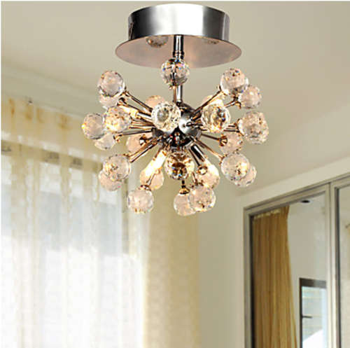 NEW PRICE!!! Modern K9 Crystal Chandelier with 6 Lights Local stock 1 unit only