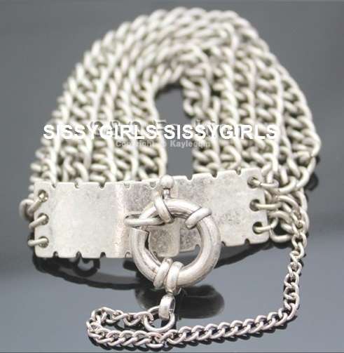 Eye Catching 6 in 1 Huge Spring Link Clasp Imported Bracelet
