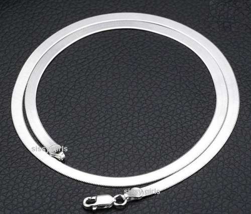 4mm 925 Sterling Silver(with 925 Marking) Imported Filled Neck Chain