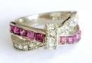Gorgeous Cr.Topaz in 925 Sterling Silver Ring (Size 7) Imported filled jewelry