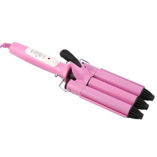 Waver Curler Tool Three Barrel Triple Barrel Ceramic Hair Curling Iron Deep
