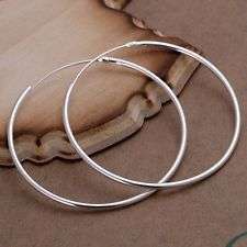 Elegant 925 Sterling Silver Earrings Imported filled Jewelry