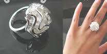 Eye Catching 925 Sterling Silver Rose Ring Imported Filled