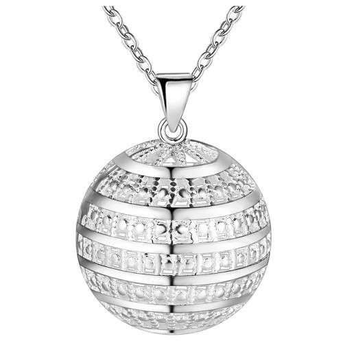 Stylish 925 Sterling Silver Imported Necklace and Earring Set