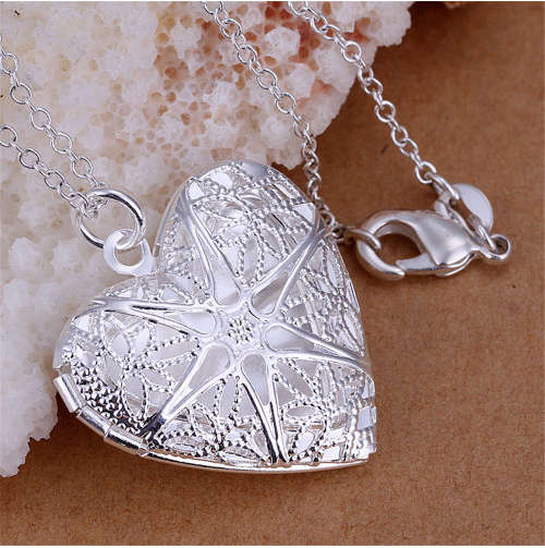 Adorable Heart Shape Locket with 925 Marking