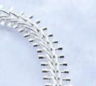 Elegant 925 Sterling Silver Fish Bone Bracelet Imported Filled Jewelry