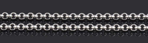 Gorgeous Stain and Steel Imported Rolo Unisex Neck Chain