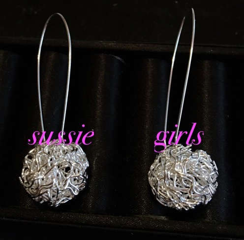 Awesome 925 Sterling Silver Imported Filled Earrings