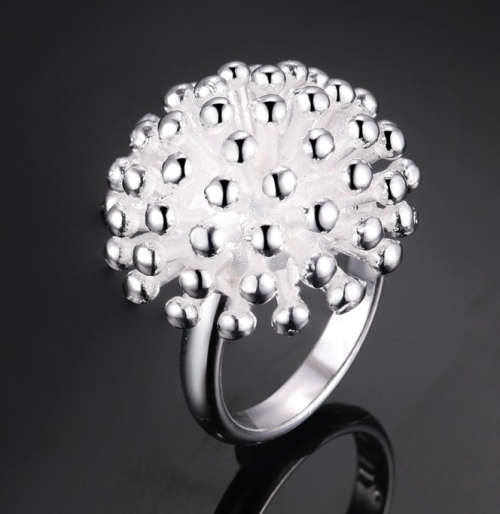 Dazzling (New Arrival ) 925 Sterling Silver Imported Filled Ring