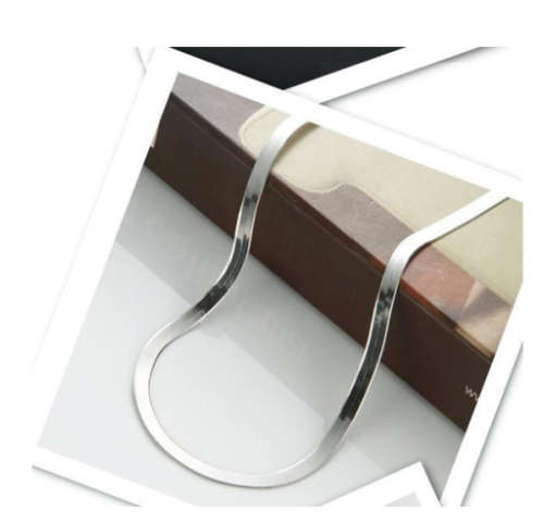 Elegant 925 Sterling Silver Imported Filled Neck Chain