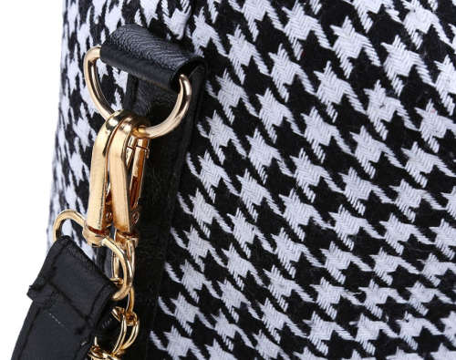 Bohemian Black  Bucket Drawstring Shoulder Cross-Body Bag