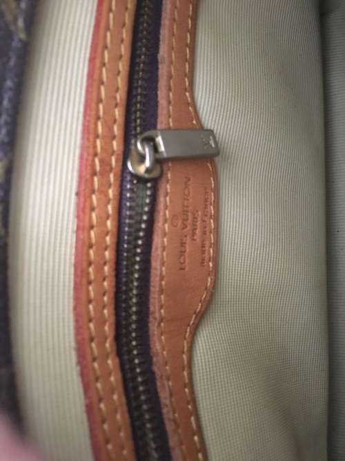 Authentic LOUIS VUITTON LOOPING MM Monogram Canvas Leather Shoulder Bag M51146