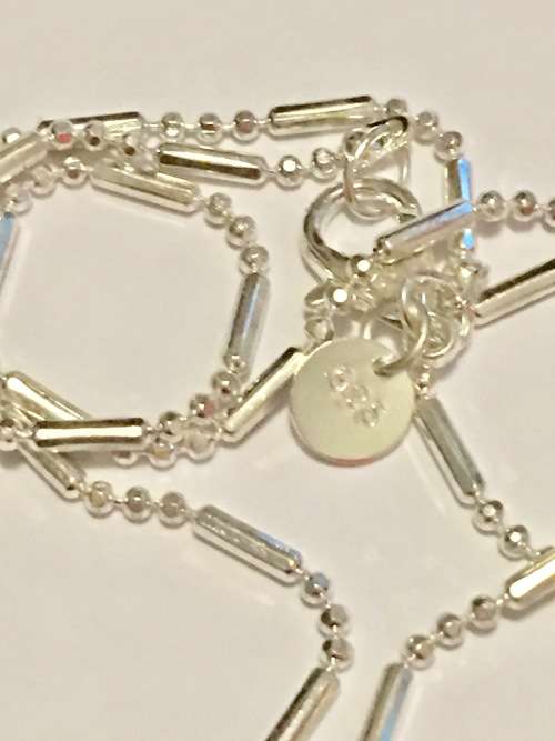 Gorgeous Unisex Sterling Silver Imported Filed Neck Chain with 925 Marking