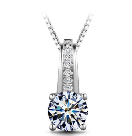 Petite Yet Sexy **SissyGirls** Sim.Diamonds Pendant with Free Matching Neck Cain
