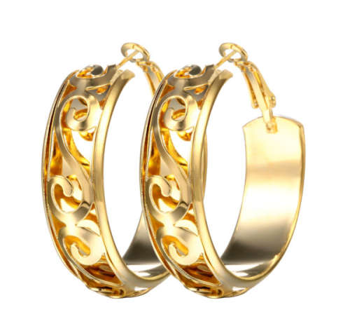 Dazzling **SissyGirls** 18ct Yellow Gold Imported Filled Earrings