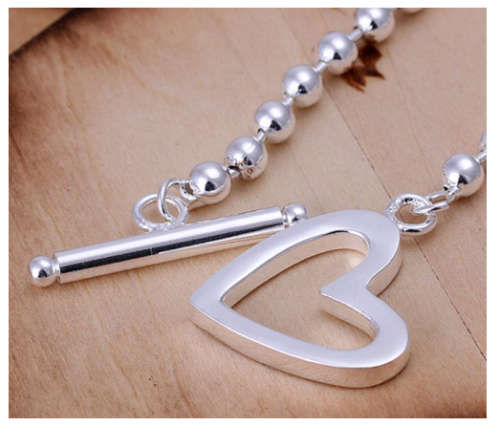 Exquisite (New Arrival) Pop Corn Chain with Heart Shape Clasp