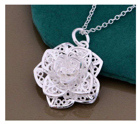 Attractive **SissyGirls** Flower Imported Pendant with Free Matching Neck Chain