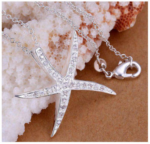 Glamorous SissyGirls Sim.Diamonds Pendant with Free Matching Neck Chain