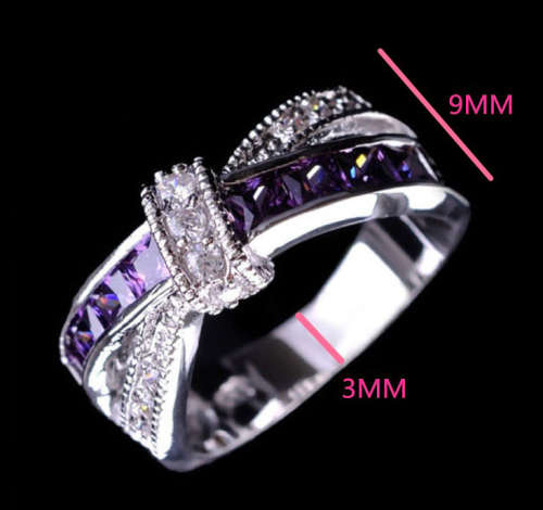 Beautiful  fashion Wedding Party White gold color