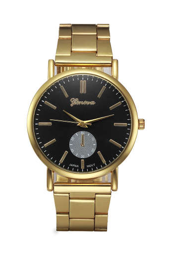 Unique Yellow Rolled Gold Imported Woman's Watch