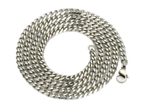 Gorgeous 7mm Stainless Steel Unsex Neck Chain
