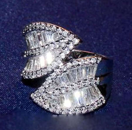 Attractive & Gorgeous Sim Diamond Designer Imported Ring
